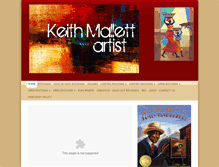 Tablet Screenshot of keithmallett.com